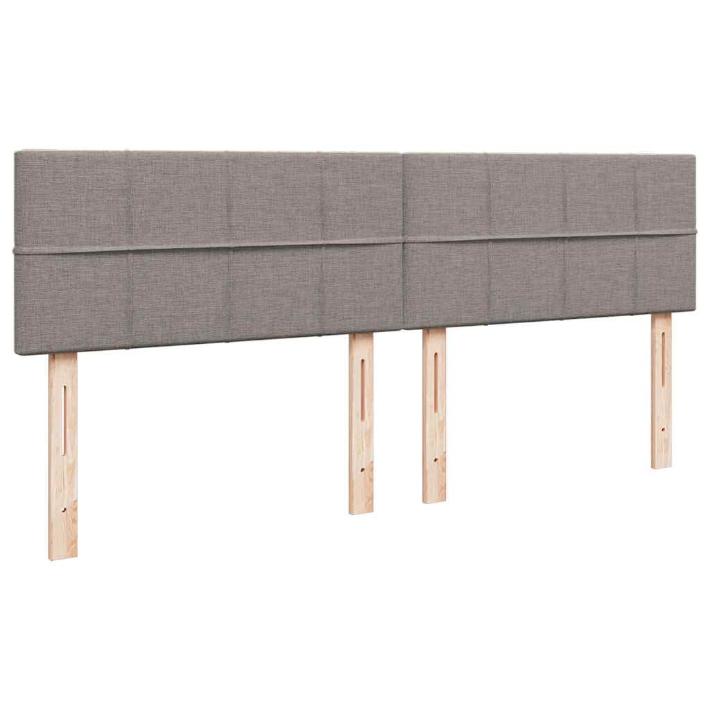 Estrutura cama otomana com colchões tecido cinzento 200x200cm