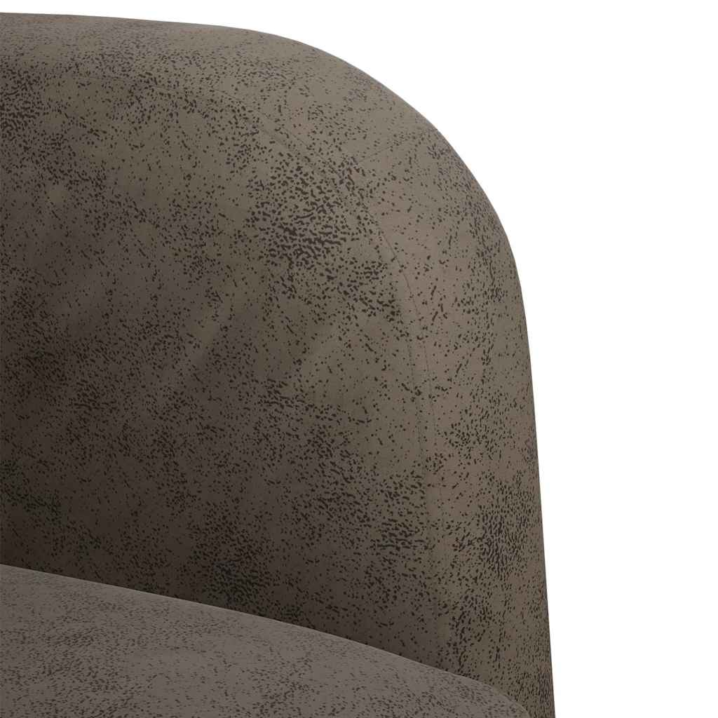 Poltrona com apoios de braços 54 cm couro artificial