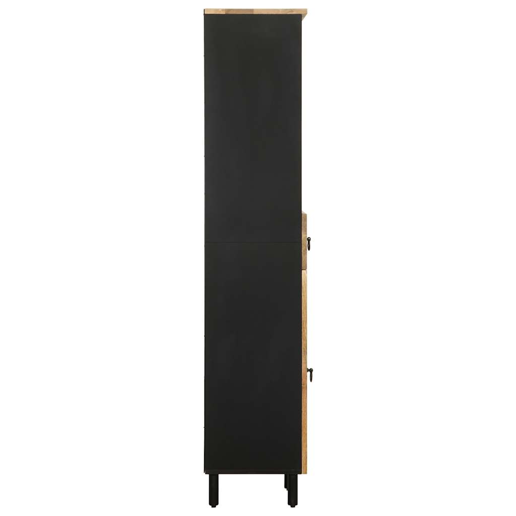 Armário de casa de banho 38x33,5x160 cm mangueira maciça