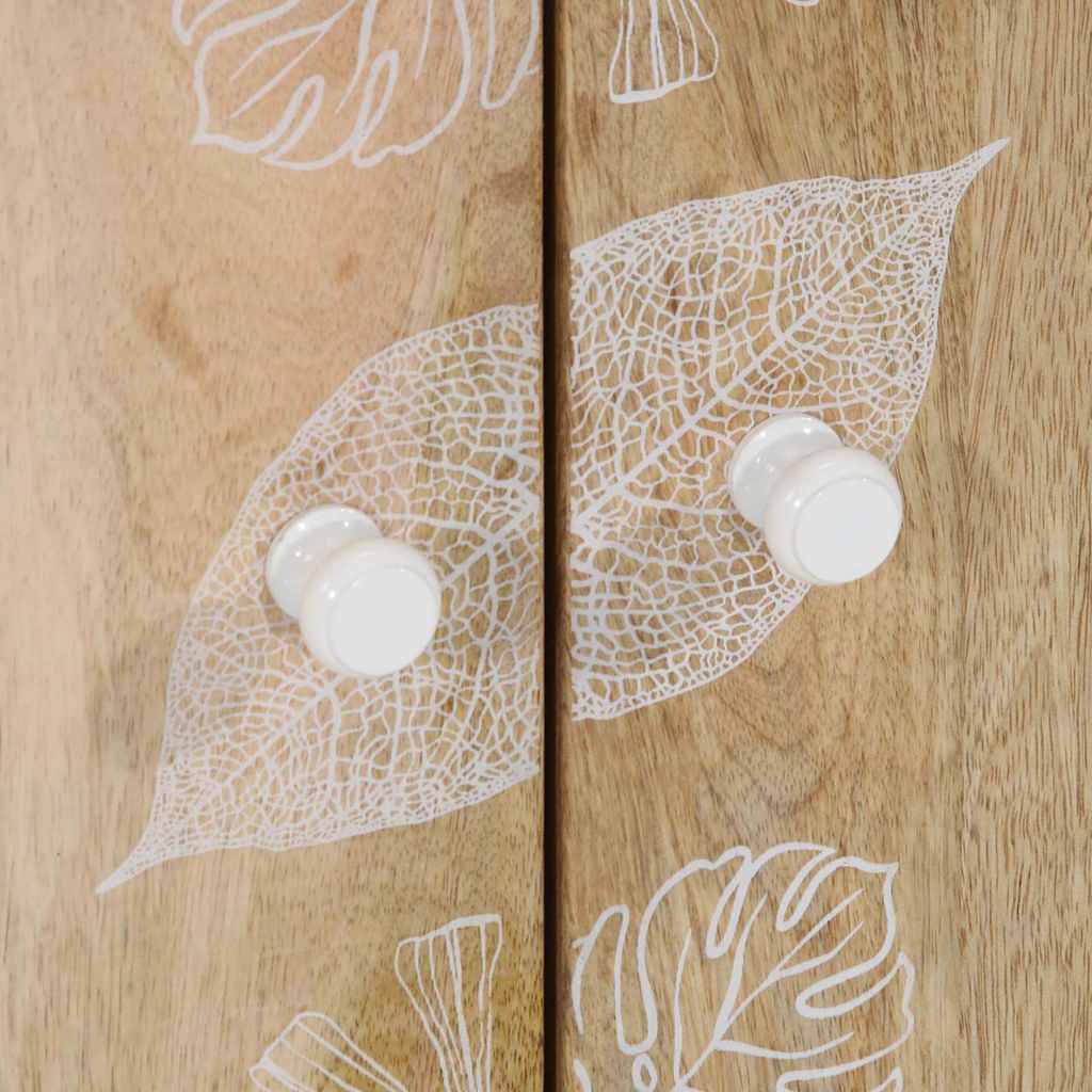 Aparador 60x33,5x75 cm madeira maciça manga