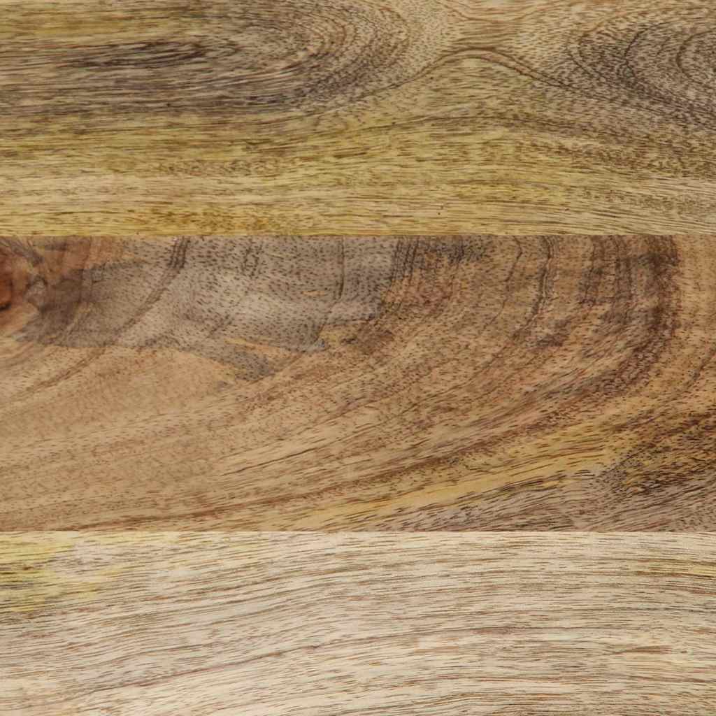 Mesa de centro 80x50x40 cm madeira de mangueira maciça