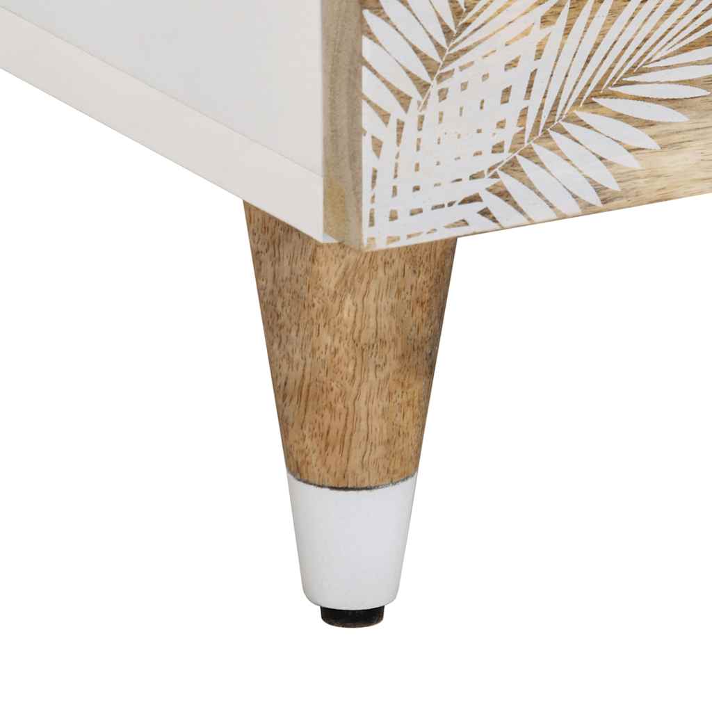 Mesa de centro 80x50x40 cm madeira de mangueira maciça