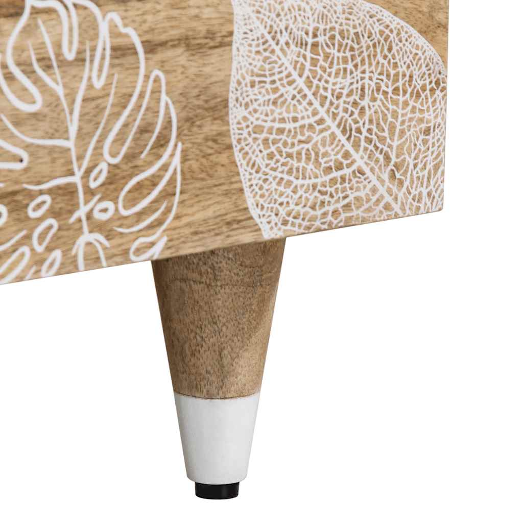 Mesa de centro 100x54x40 cm madeira de mangueira maciça