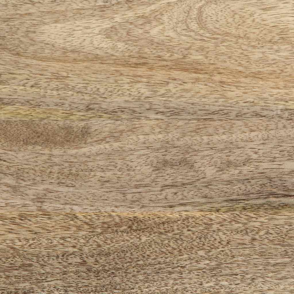 Mesa de centro 80x54x40 cm madeira de mangueira maciça