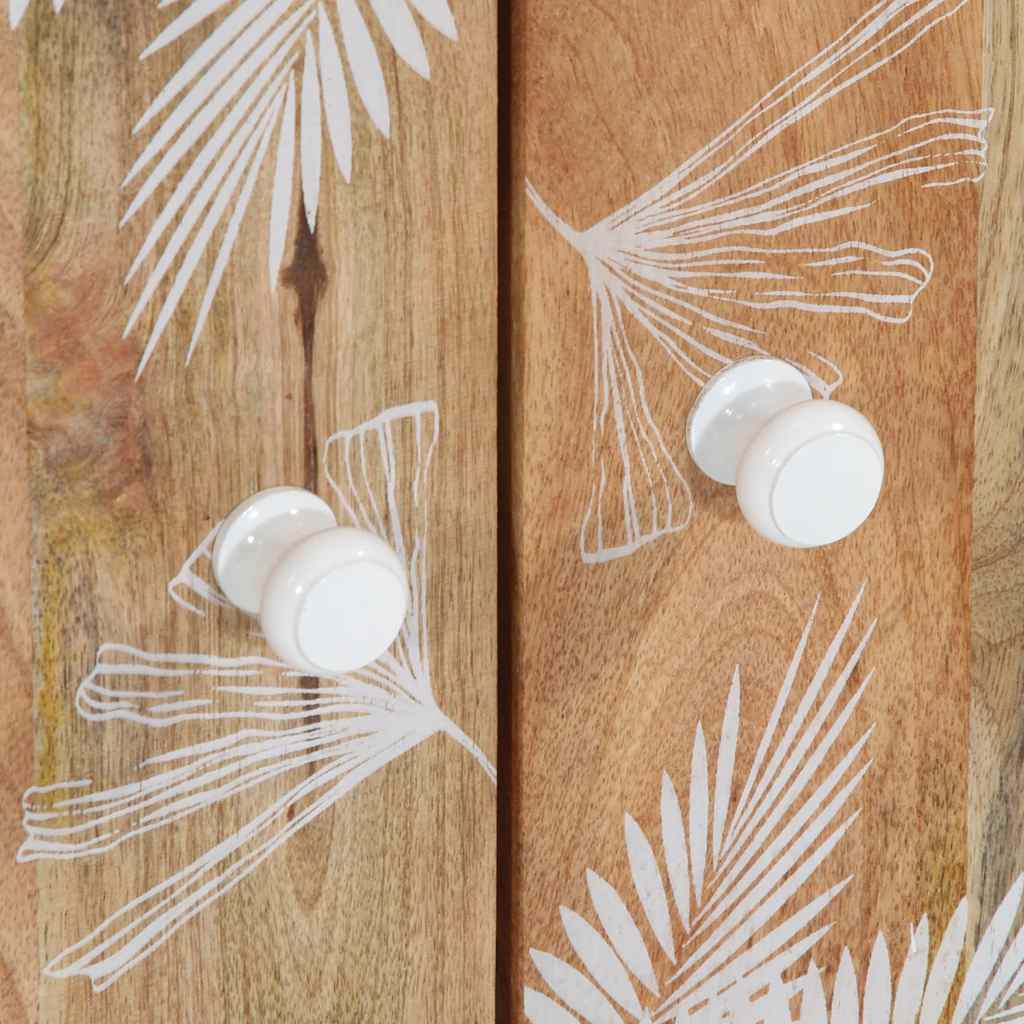 Aparador 60x33,5x75 cm madeira maciça manga