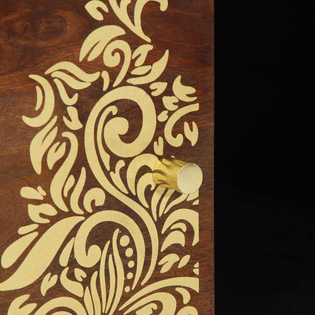 Mesa de centro castanho mel 100 x 54 x 40 cm