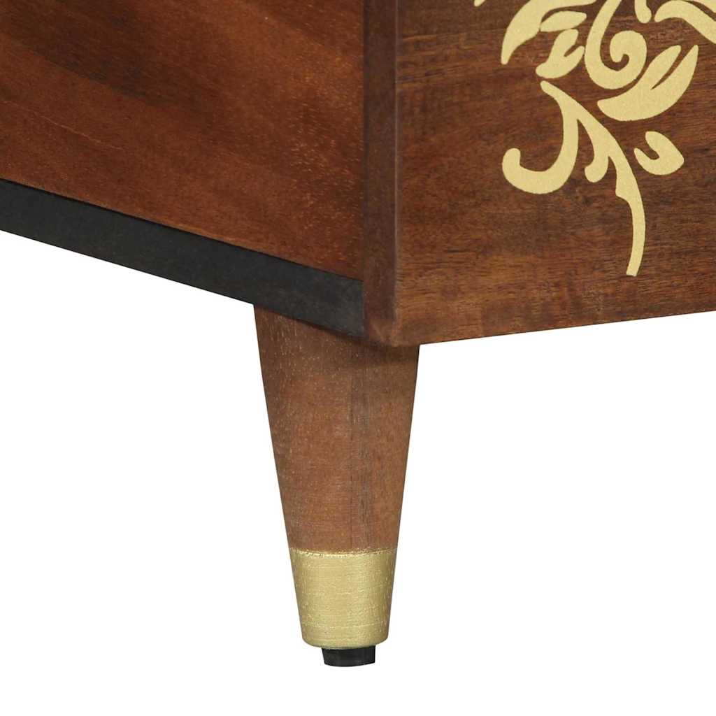 Mesa de centro castanho mel 100 x 54 x 40 cm