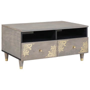 Mesa de centro com gaveta Cinzeto 80 x 54 x 40 cm