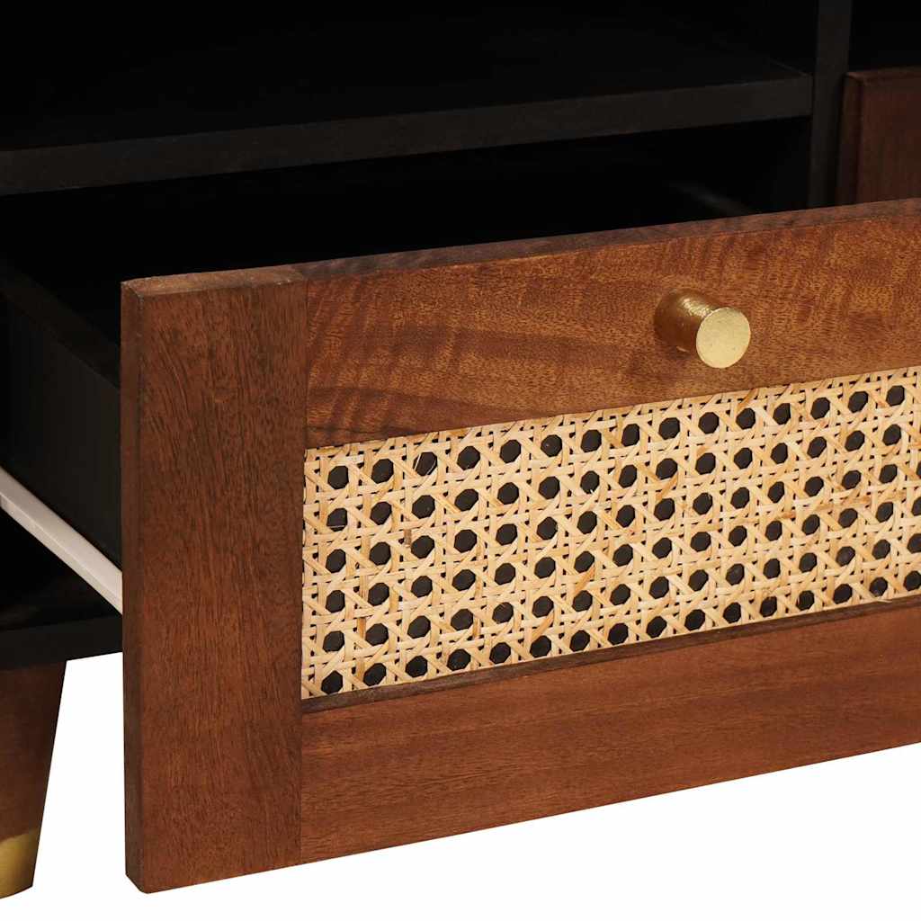 Armários e Estantes para Armazenamento de Mídia Castanho