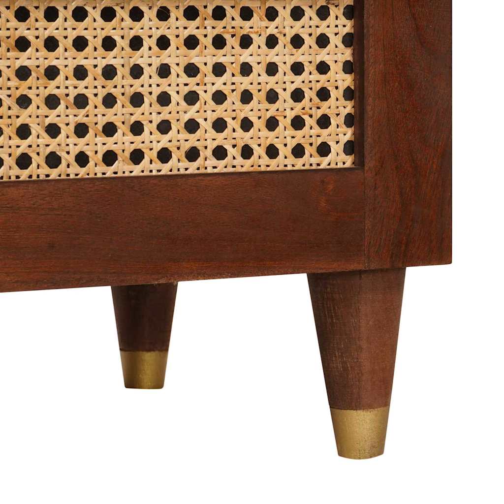 Armários e Estantes para Armazenamento de Mídia Castanho