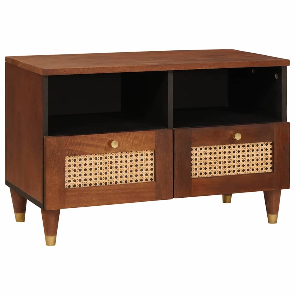 Armários e Estantes para Armazenamento de Mídia Castanho