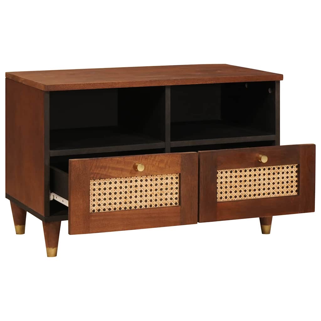 Armários e Estantes para Armazenamento de Mídia Castanho