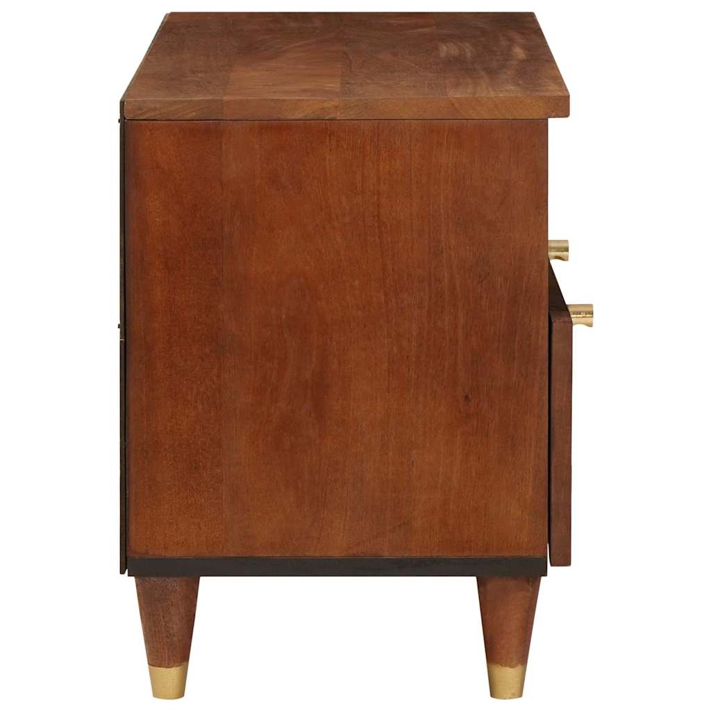 Armários e Estantes para Armazenamento de Mídia Castanho