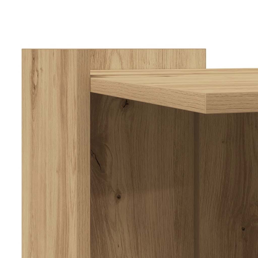 Compartim. caixa areia gatos deriv. madeira carvalho artisiano