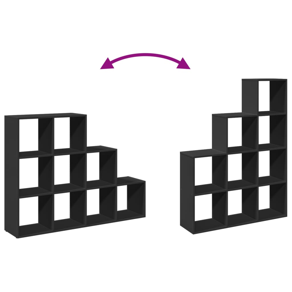 Estante divisória 3 níveis derivados de madeira branco