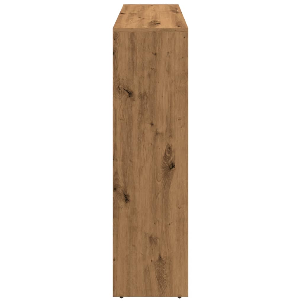 Estante divisória 3 níveis derivados de madeira branco