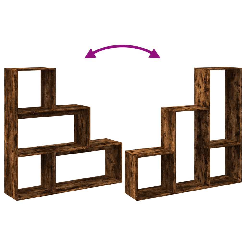 Estante divisória 3 níveis 123x29x123 derivados madeira branco