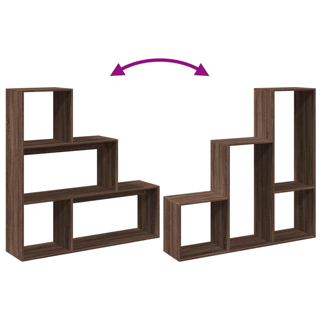 Estante divisória 3 níveis 123x29x123 derivados madeira branco