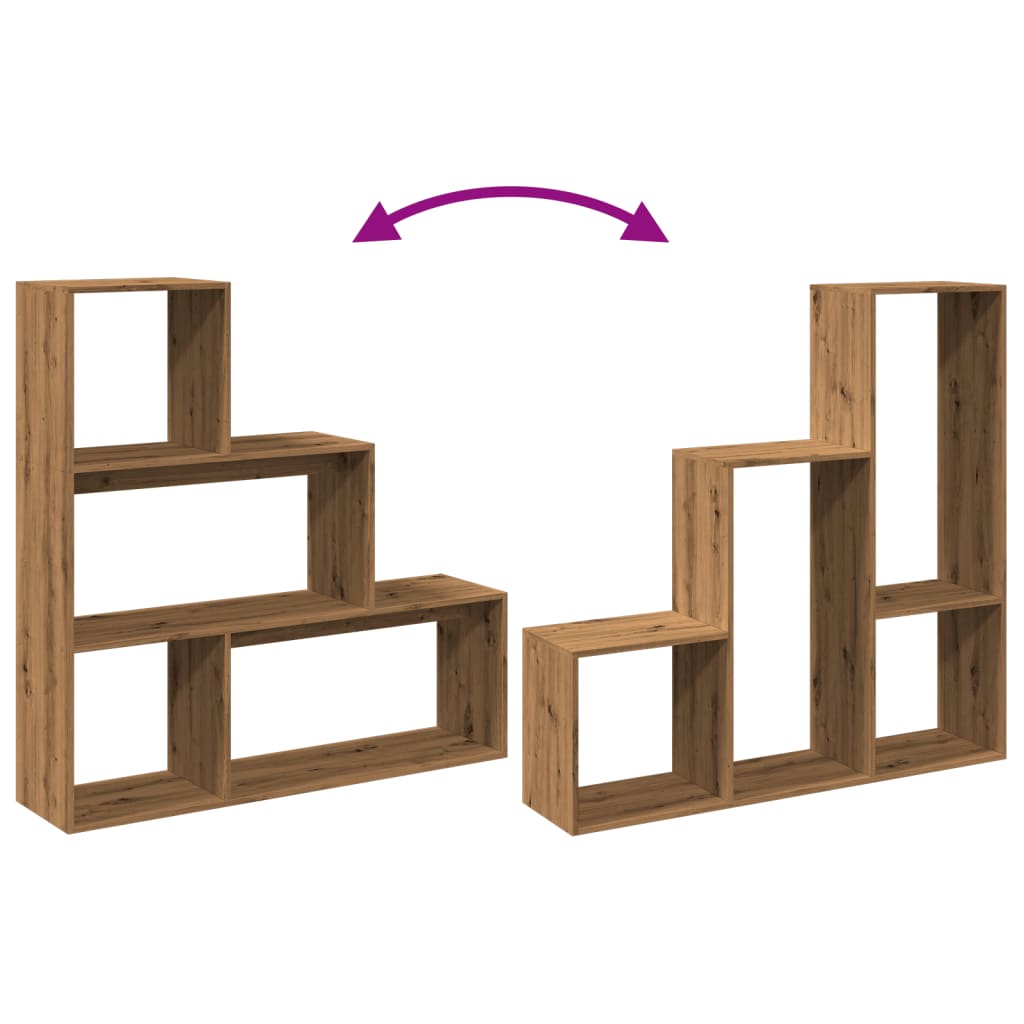 Estante divisória 3 níveis 123x29x123 derivados madeira branco