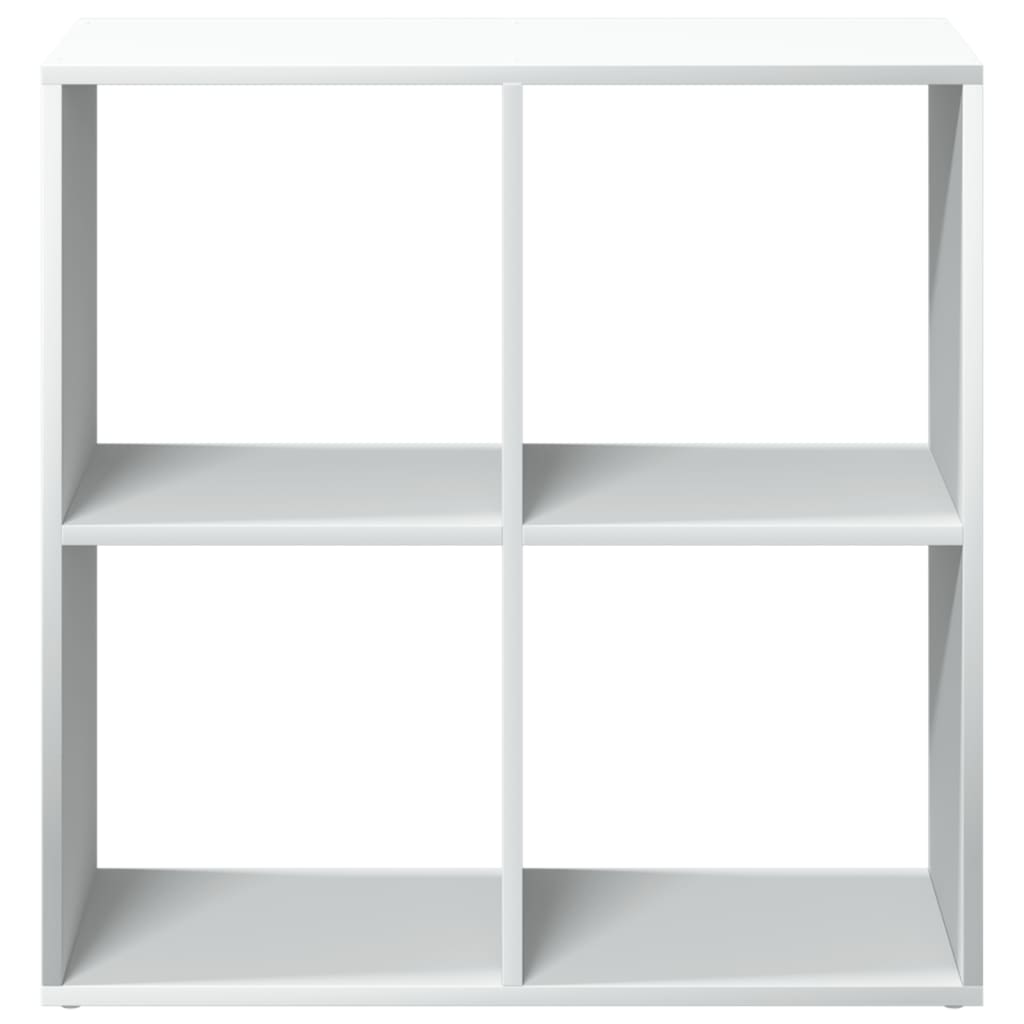 Estante divisória de ambientes branca 69,5x29x69,5 cm madeira projetada