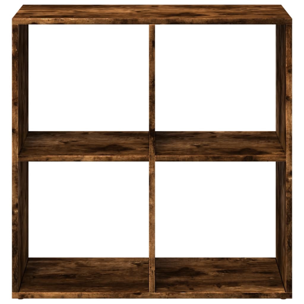 Estante divisória 69,5x29x69,5 cm deriv. madeira cinza cimento