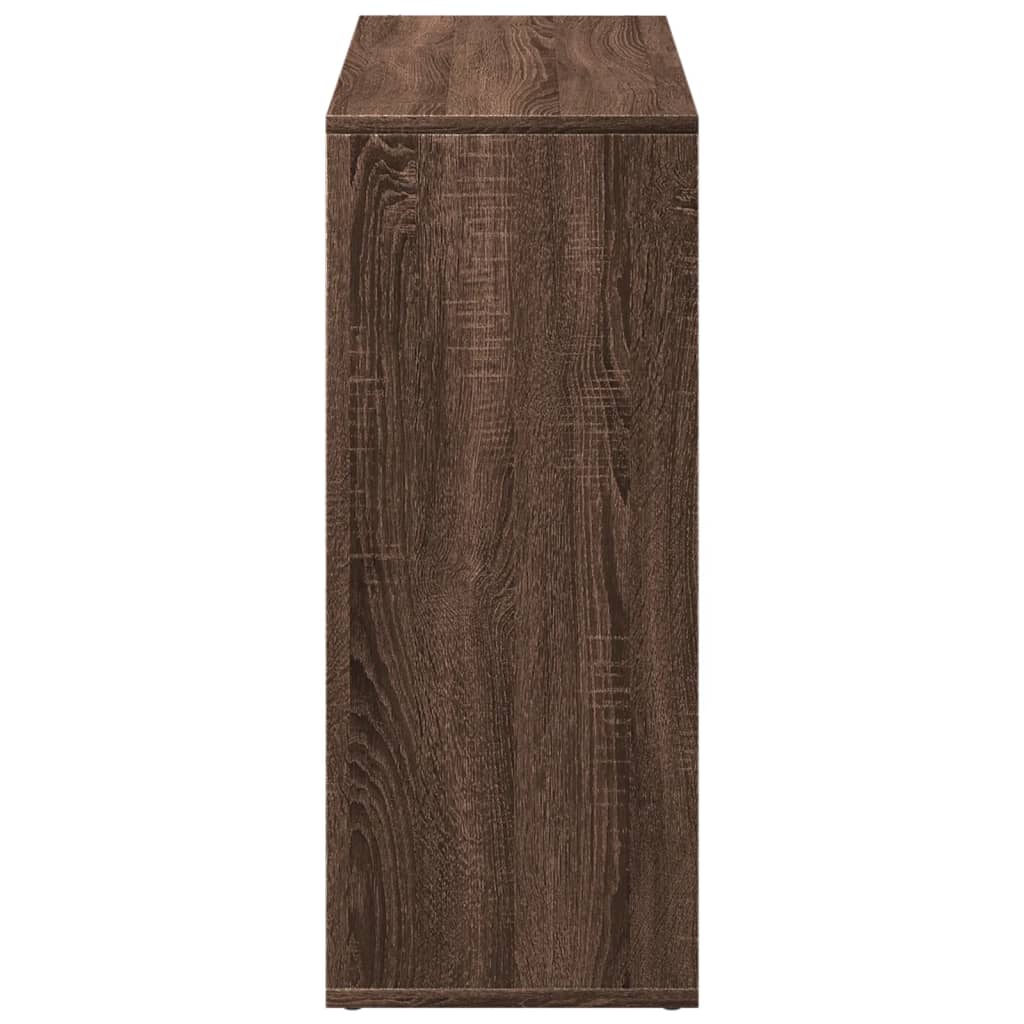 Estante divisória 69,5x29x69,5 cm deriv. madeira cinza cimento