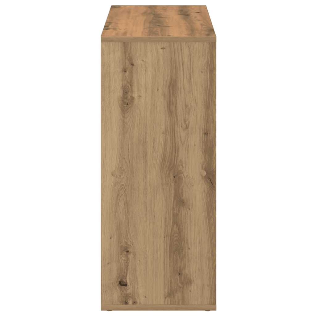 Estante divisória 69,5x29x69,5 cm deriv. madeira cinza cimento