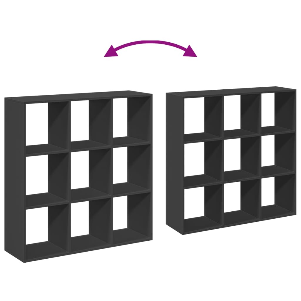 Estante divisória 102x29x103,5 cm derivados de madeira branco