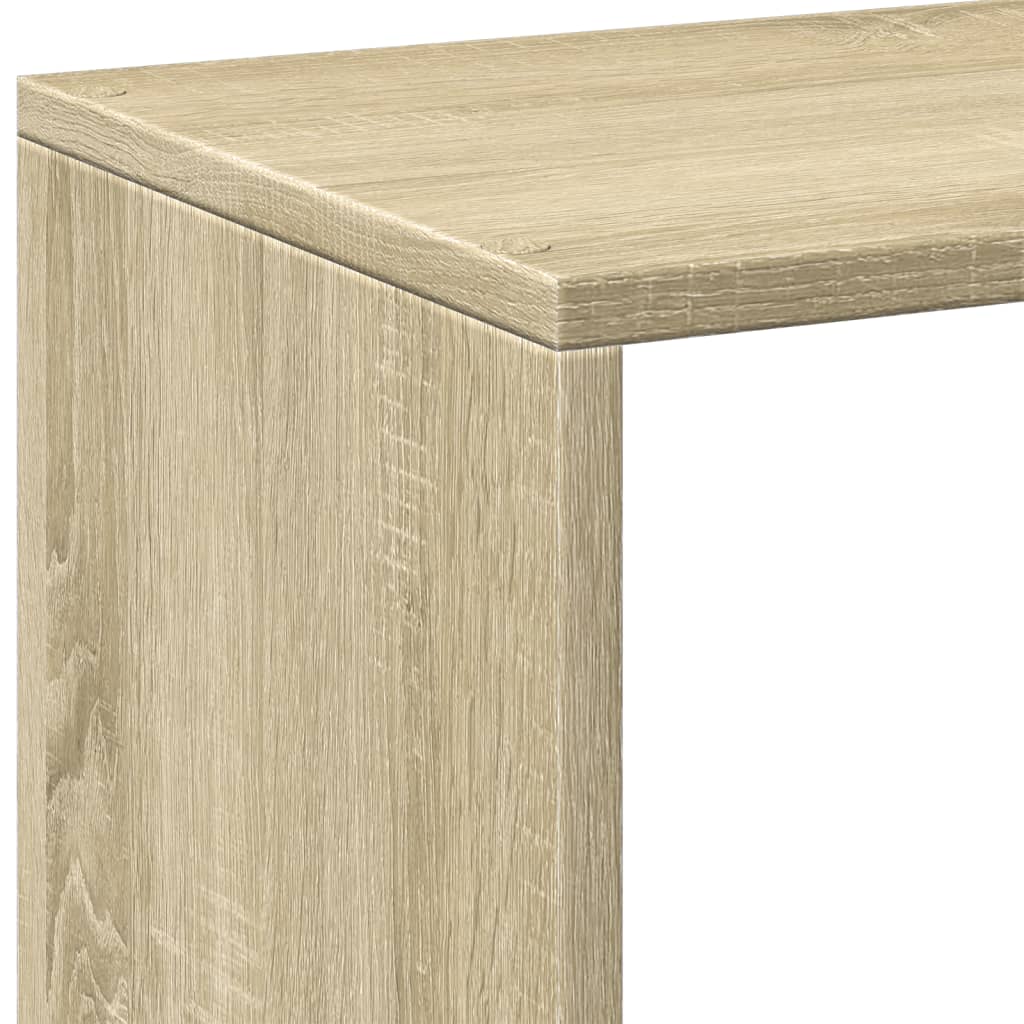 Estante divisória 102x29x103,5 cm derivados de madeira branco