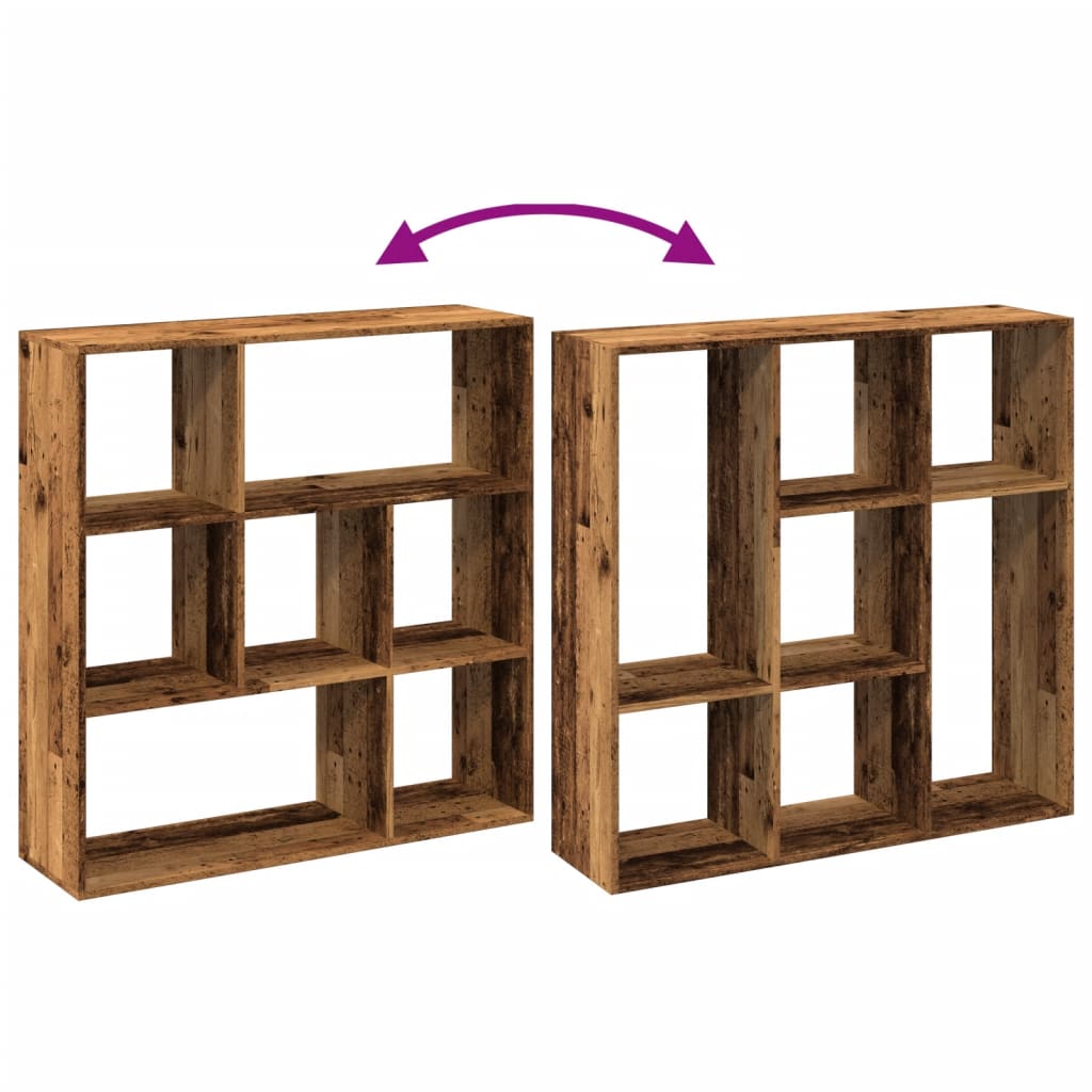 Estante divisória 102x29x103,5 cm derivados de madeira branco