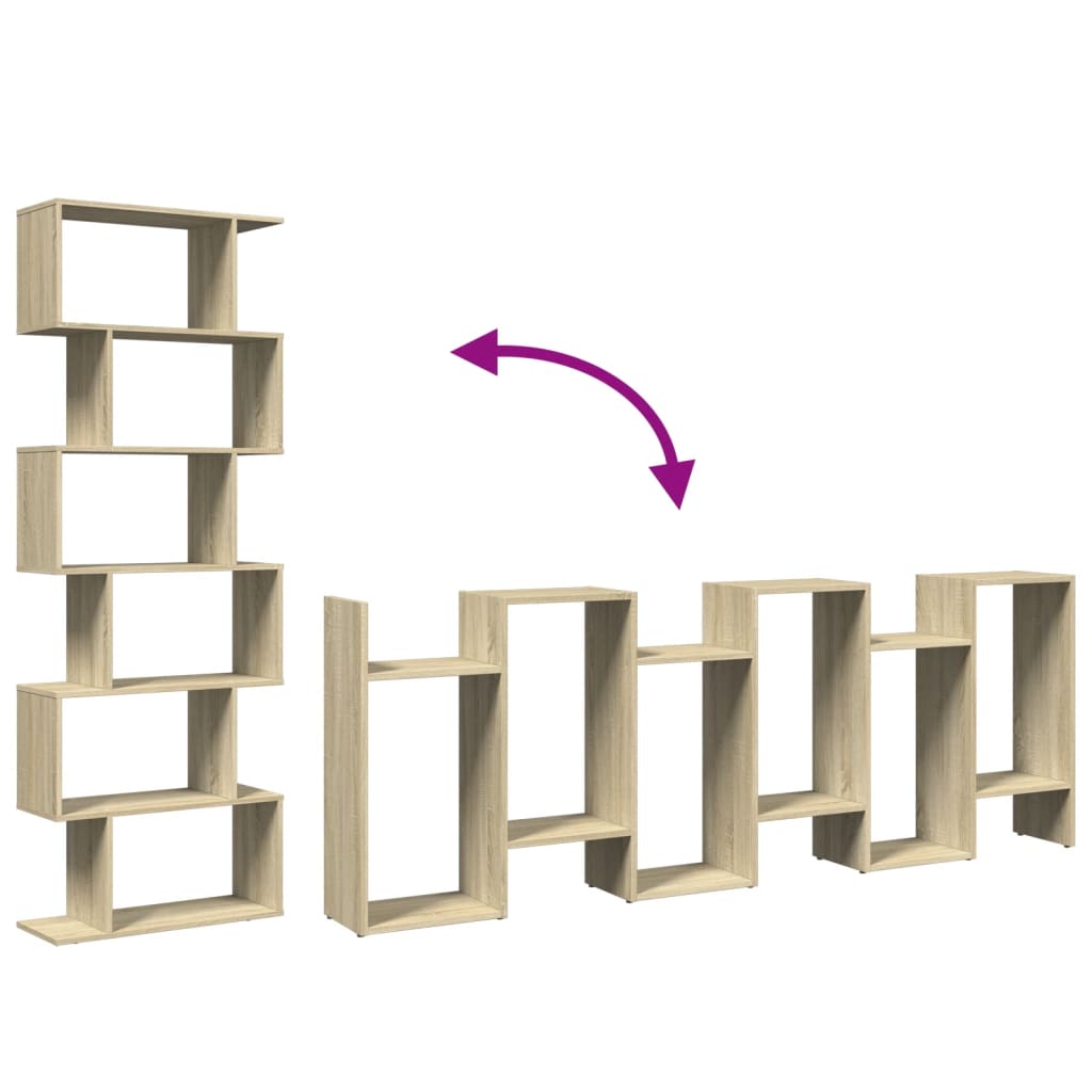 Estante divisória 92x29x112 cm derivados de madeira branco