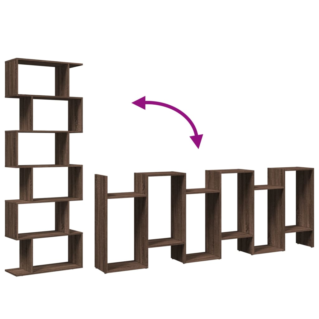 Estante divisória 92x29x112 cm derivados de madeira branco