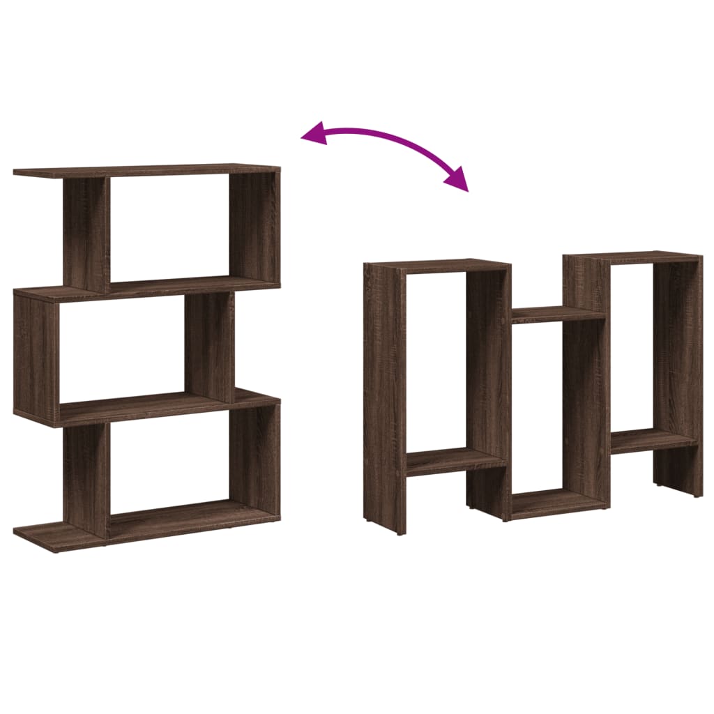 Estante divisória 92x29x112 cm derivados de madeira branco
