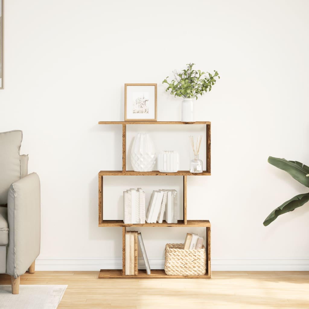 Estante divisória 92x29x112 cm derivados de madeira branco