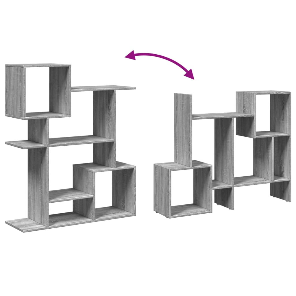 Estante divisória 92x29x112 cm derivados de madeira branco