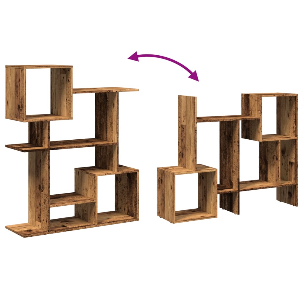 Estante divisória 92x29x112 cm derivados de madeira branco