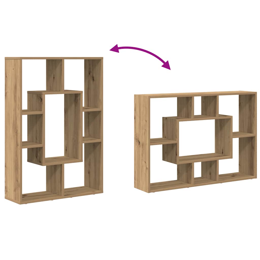 Estante 72x20x120 cm derivados de madeira branco