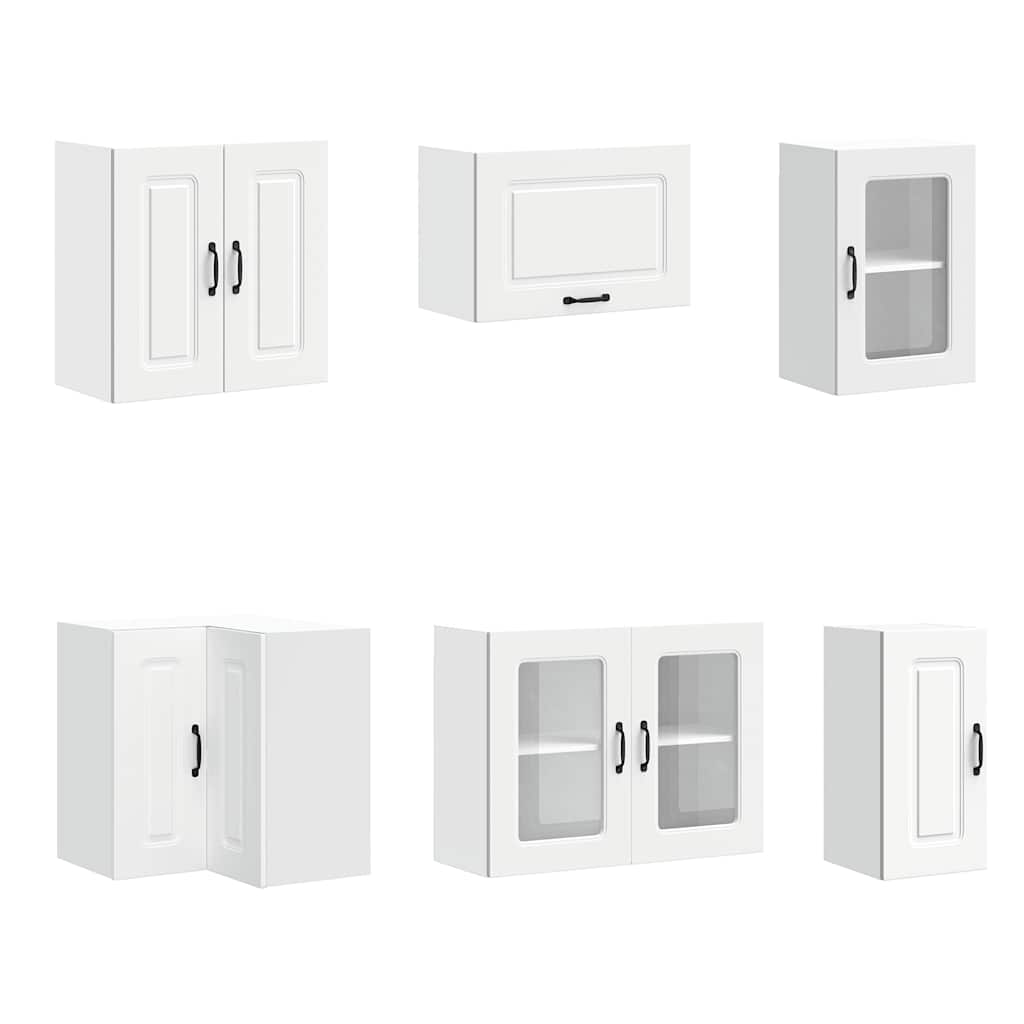 11 peças armário de cozinha conjunto Kalmar branca