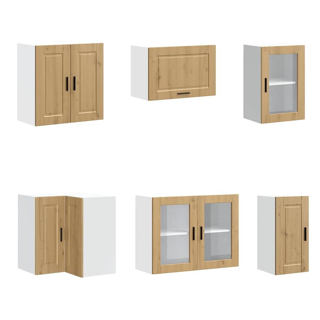 11 peças armário de cozinha conjunto Porto carvalho artisiano