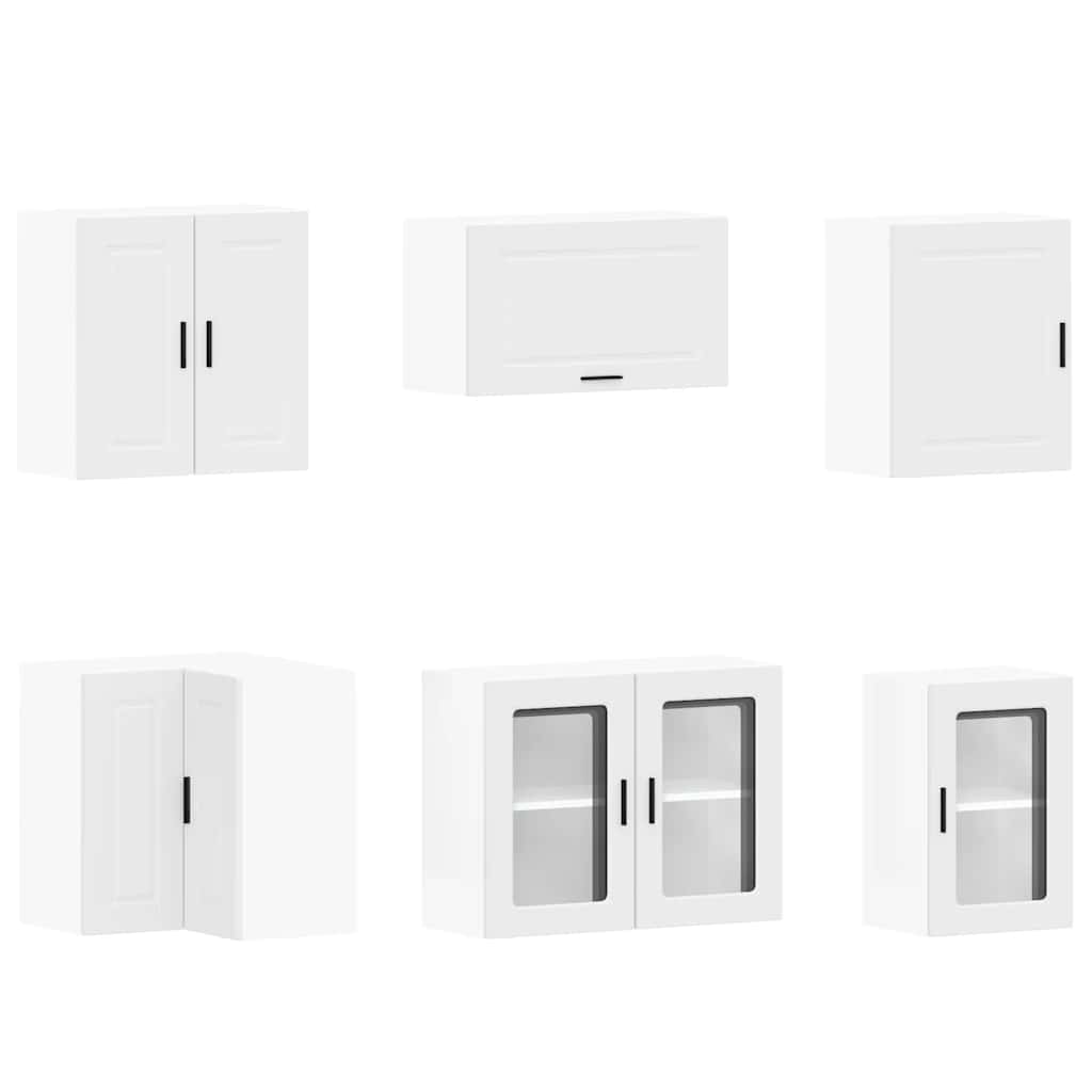 11 peças armário de cozinha conjunto Porto branco