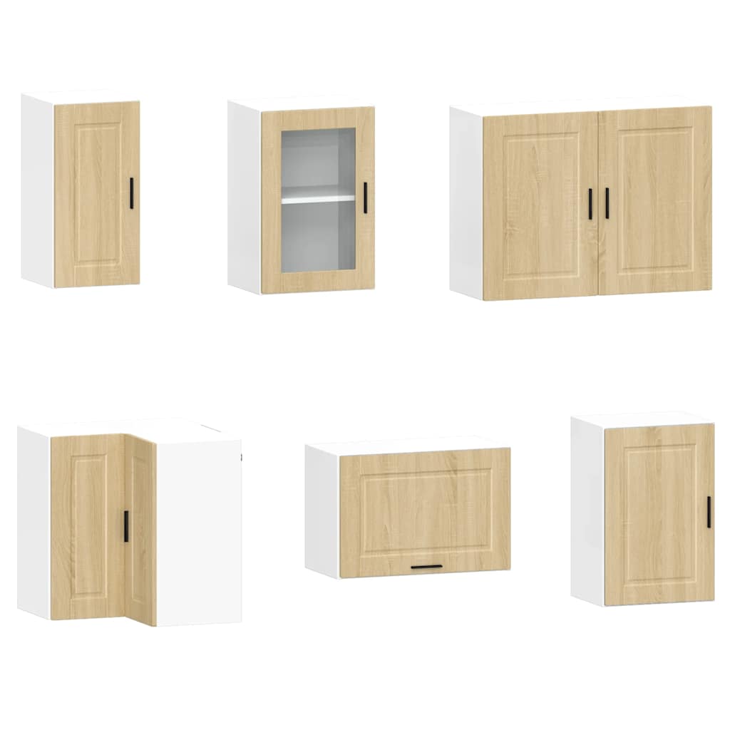 11 peças armário de cozinha conjunto Porto sonoma carvalho