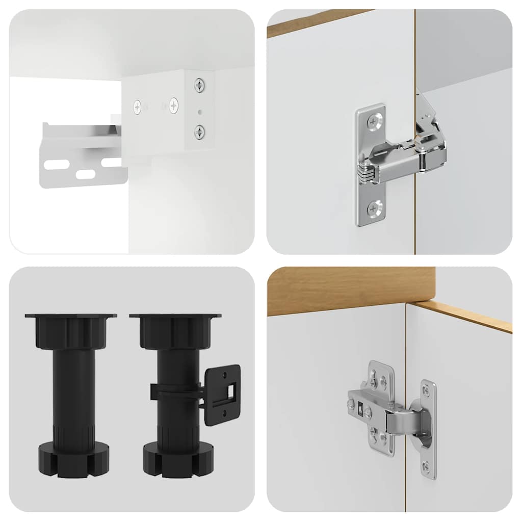 14 peças armário de cozinha conjunto Kalmar carvalho artesanal