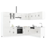 14 peças armário de cozinha conjunto Lucca brilho branco