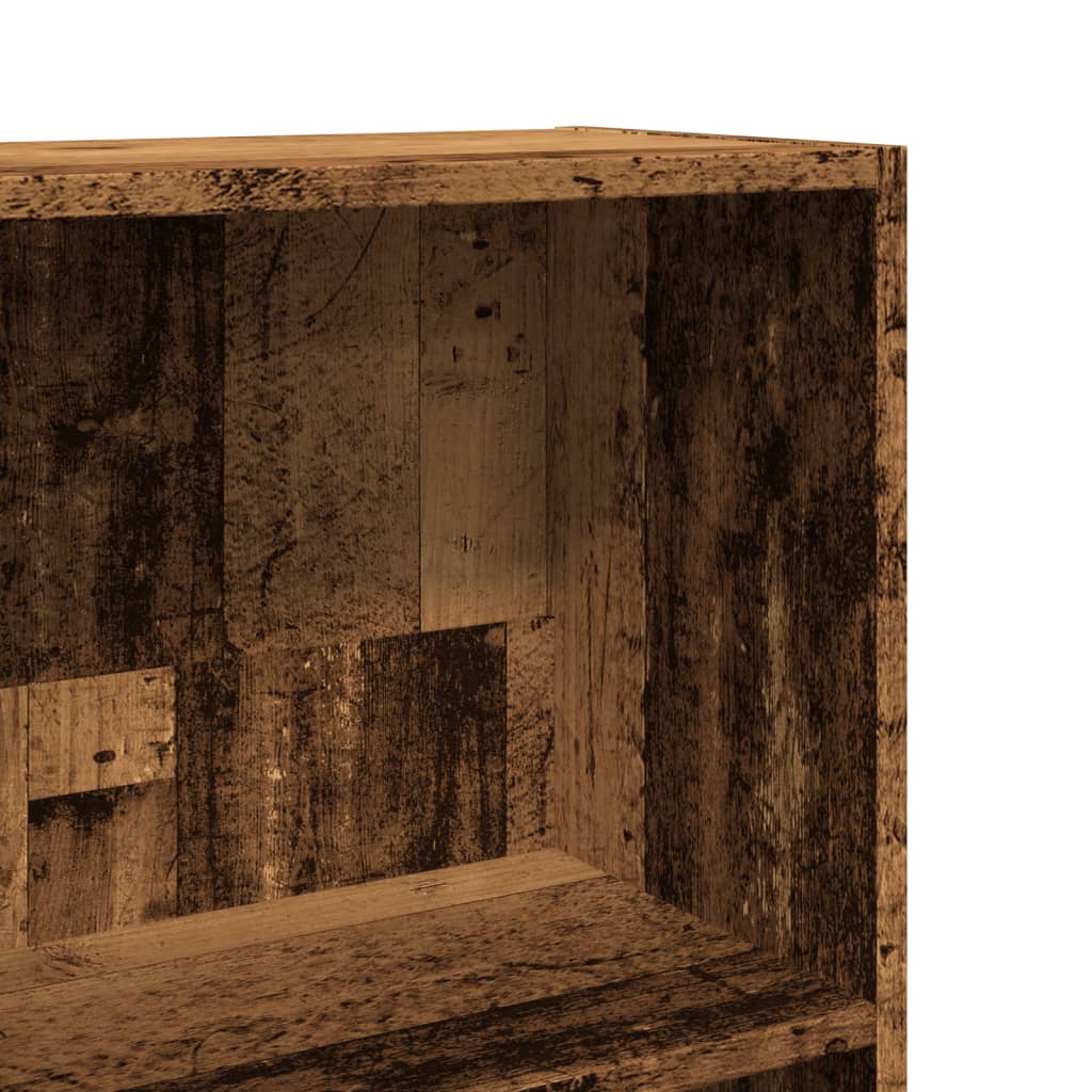 Estante 40x24x176 cm derivados de madeira madeira velha