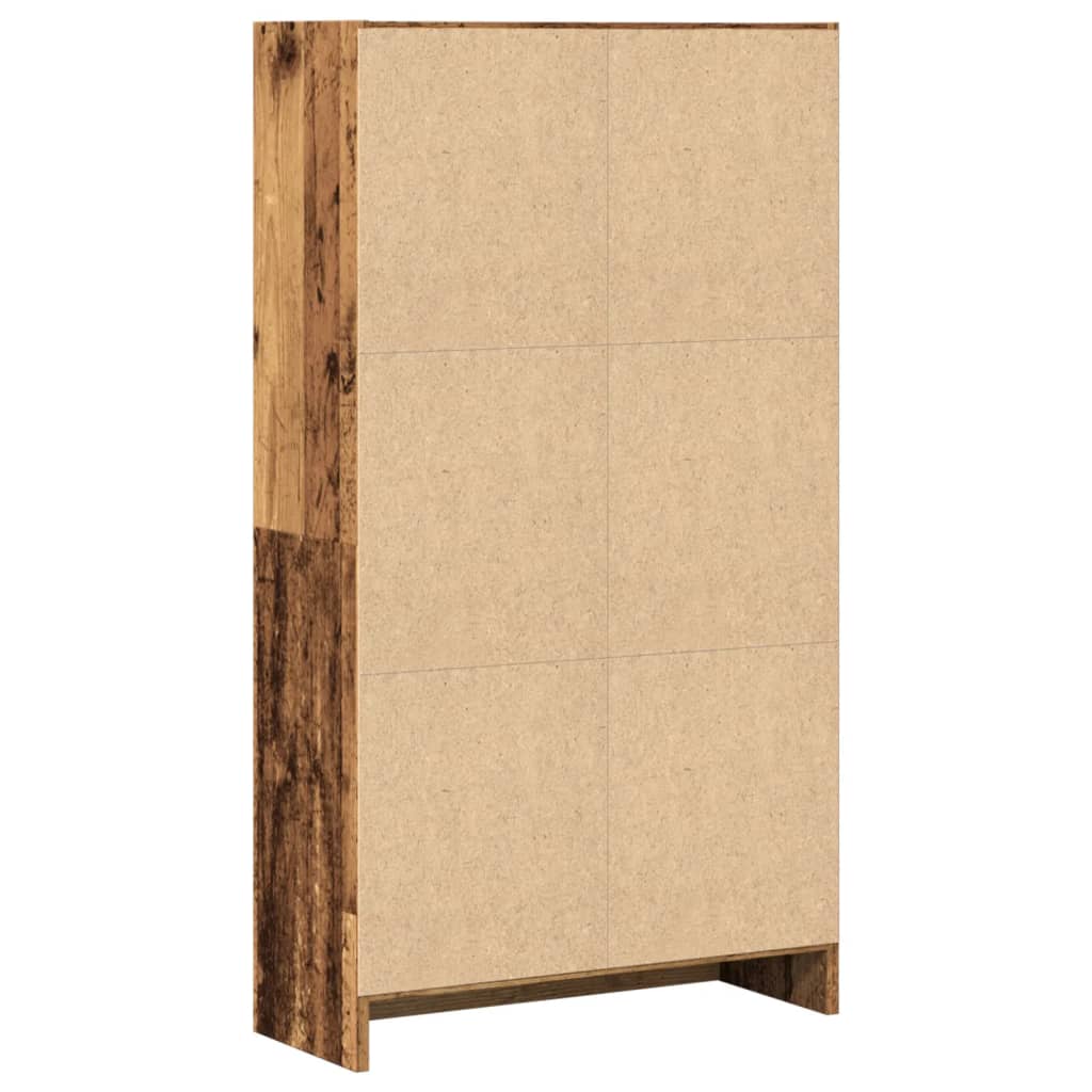 Estante 60x24x109 cm derivados de madeira madeira velha