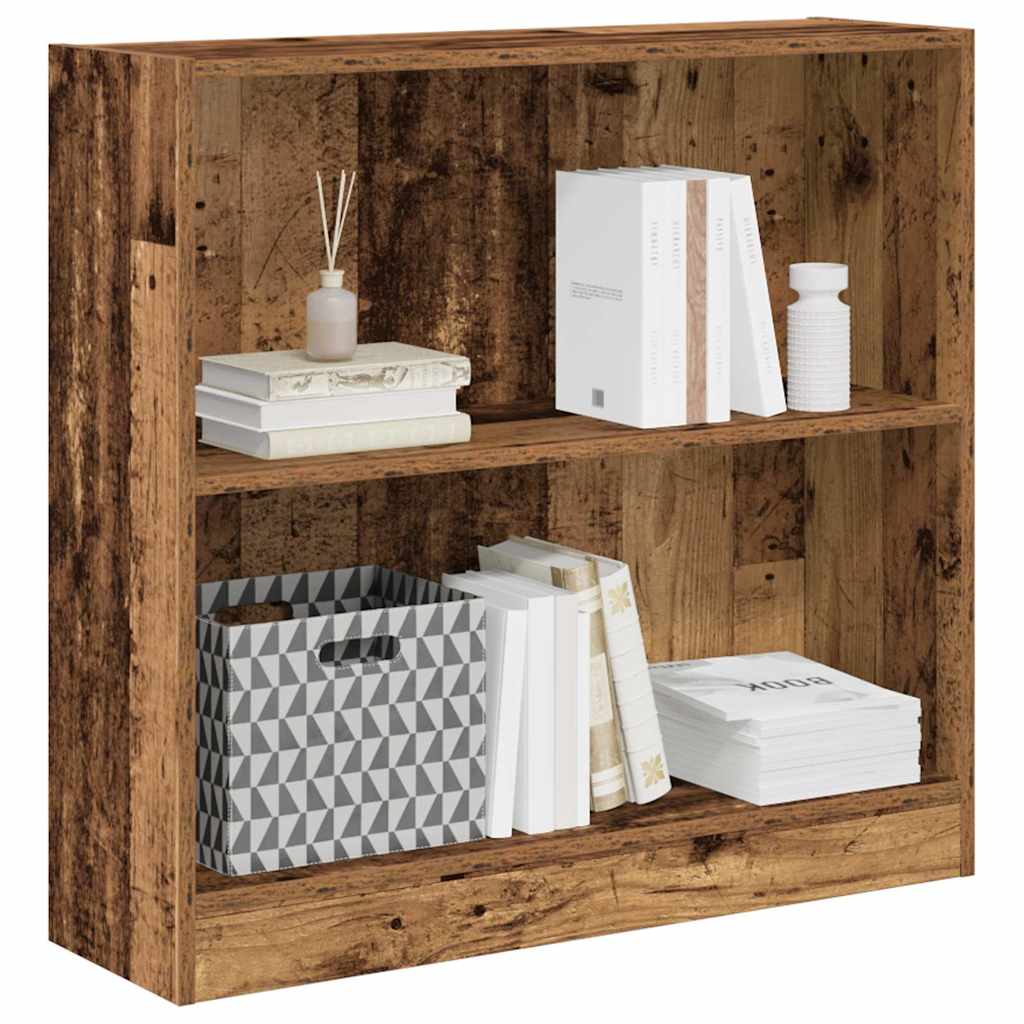 Estante 80x24x76 cm derivados de madeira madeira velha