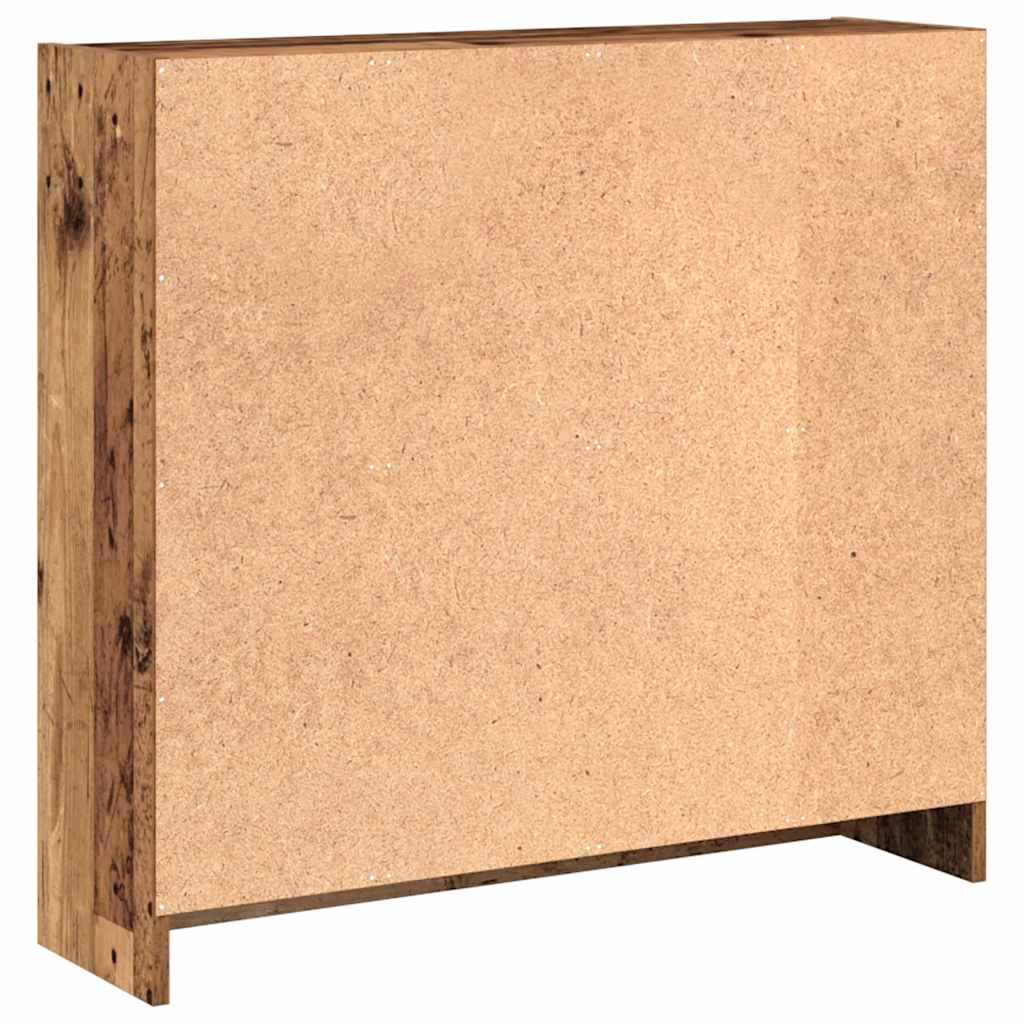 Estante 80x24x76 cm derivados de madeira madeira velha