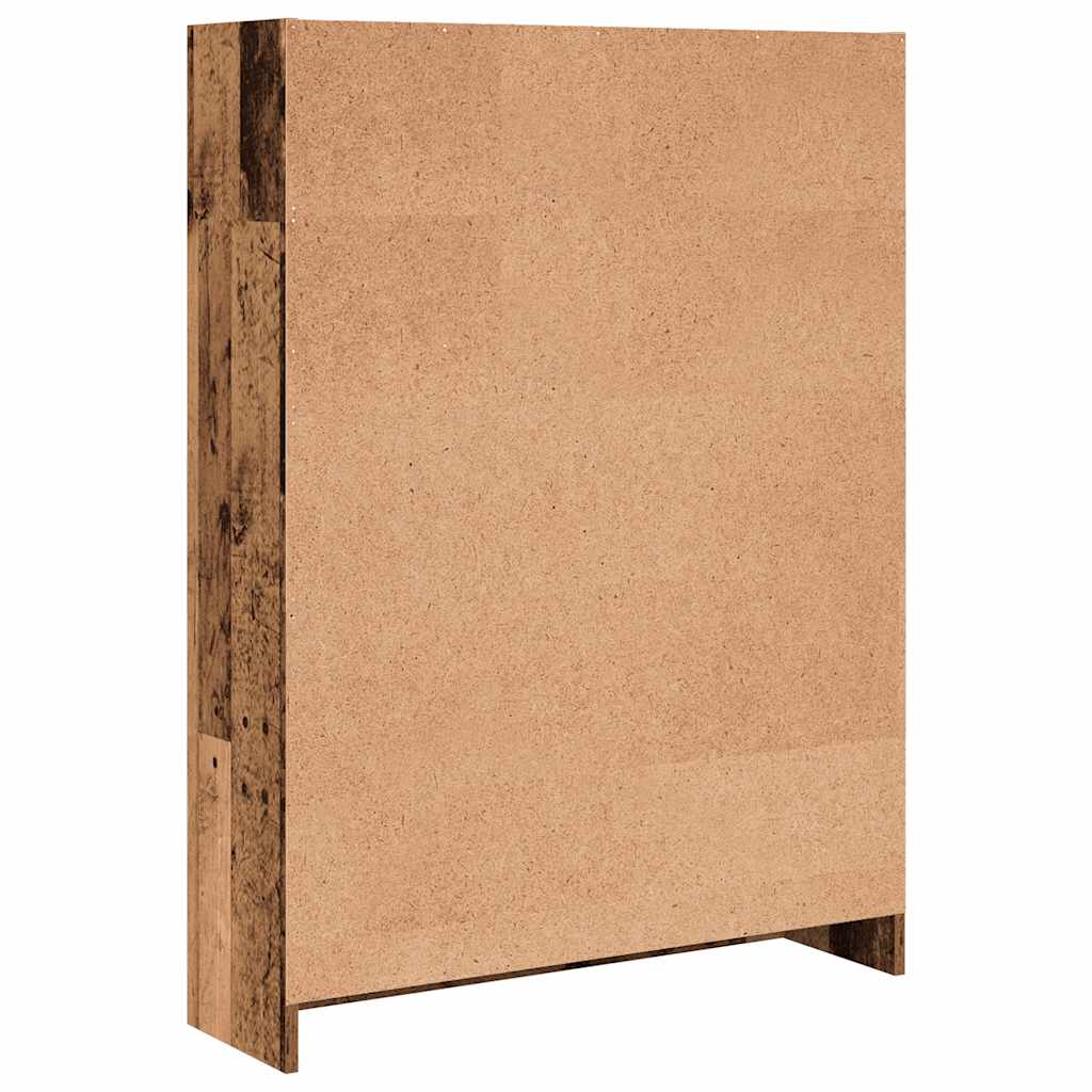Estante 80x24x109 cm derivados de madeira madeira velha