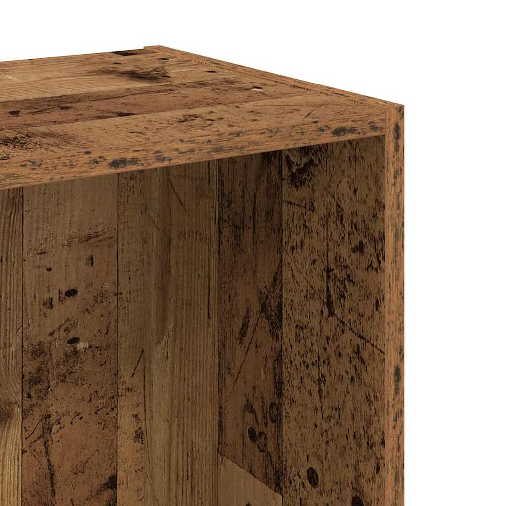 Estante 40x30x77 cm derivados de madeira madeira velha