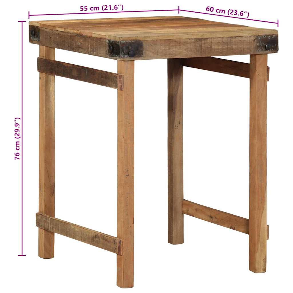 Mesa de jantar Castanho 60 x 55 x 76 cm